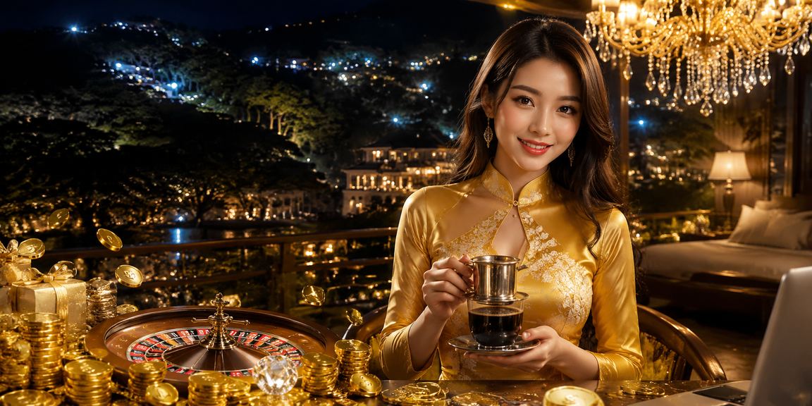 Người chơi VIP tại Đà Lạt trong trang phục áo dài nhận bonus đặc quyền