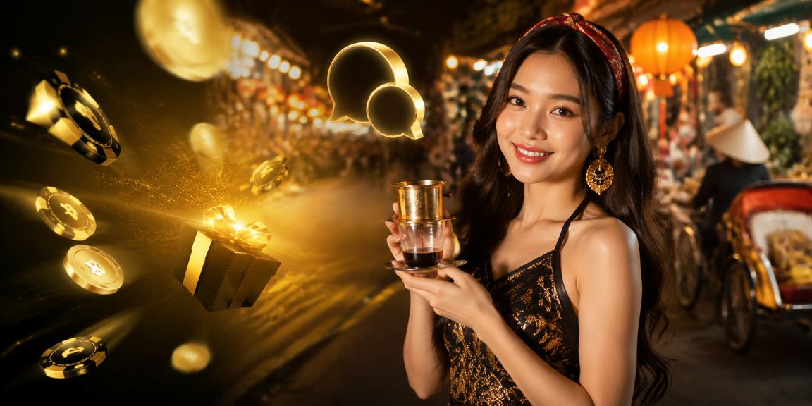 Người dùng Hà Nội thực hiện thanh toán cá cược trực tuyến bên cạnh tách cà phê
