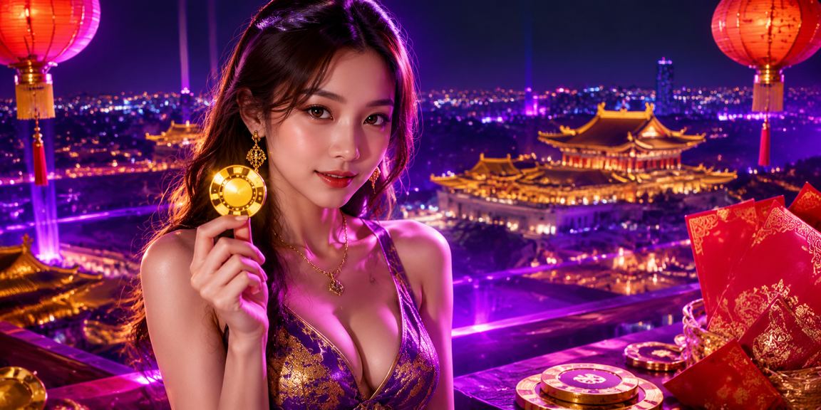 Lồng đèn và phong bao lì xì đỏ biểu tượng may mắn tại Huế