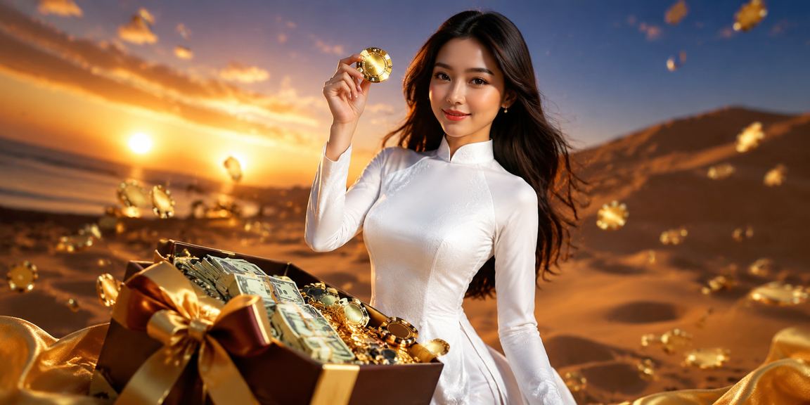 Người chơi tại Mũi Né mặc áo dài thực hiện đặt cược trực tuyến trên điện thoại